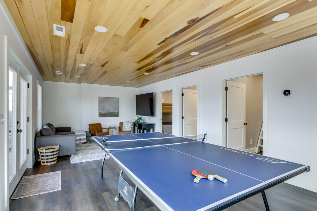 Basement rec area