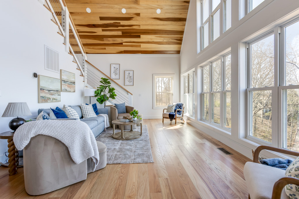 Living room seating area